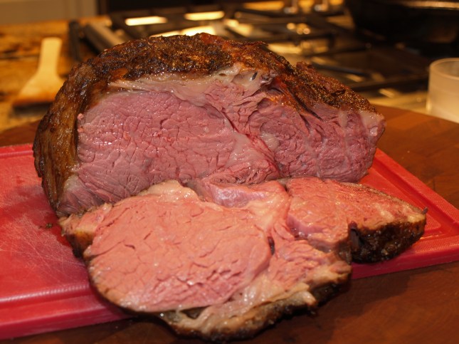 Finished Ribeye Roast (Notice edge to edge perfection)